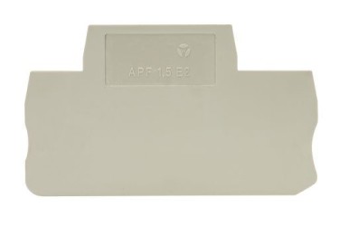 Крышка бок. APF 1,5 E2 - Крышка боковая, для клемм WKF 1,5 E2..., цвет: серый