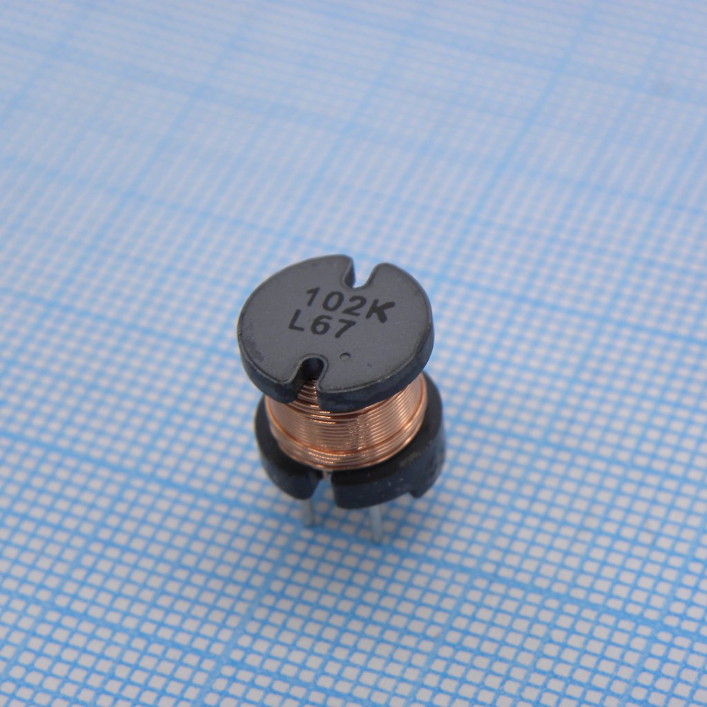 RCH110NP-102K - Силовая индуктивность 1000uH ±10% 0.53A 1.7Om радиальная без магнитного экрана