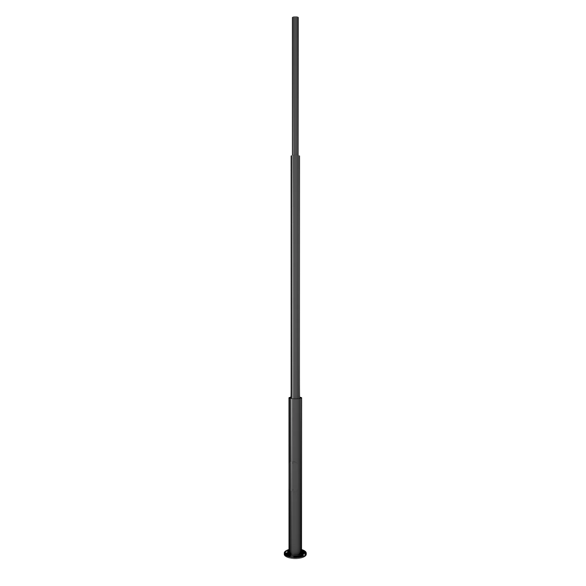 Опора освещения фланцевая OXOR-OT3-D108-L4000 BK ARL, сталь
