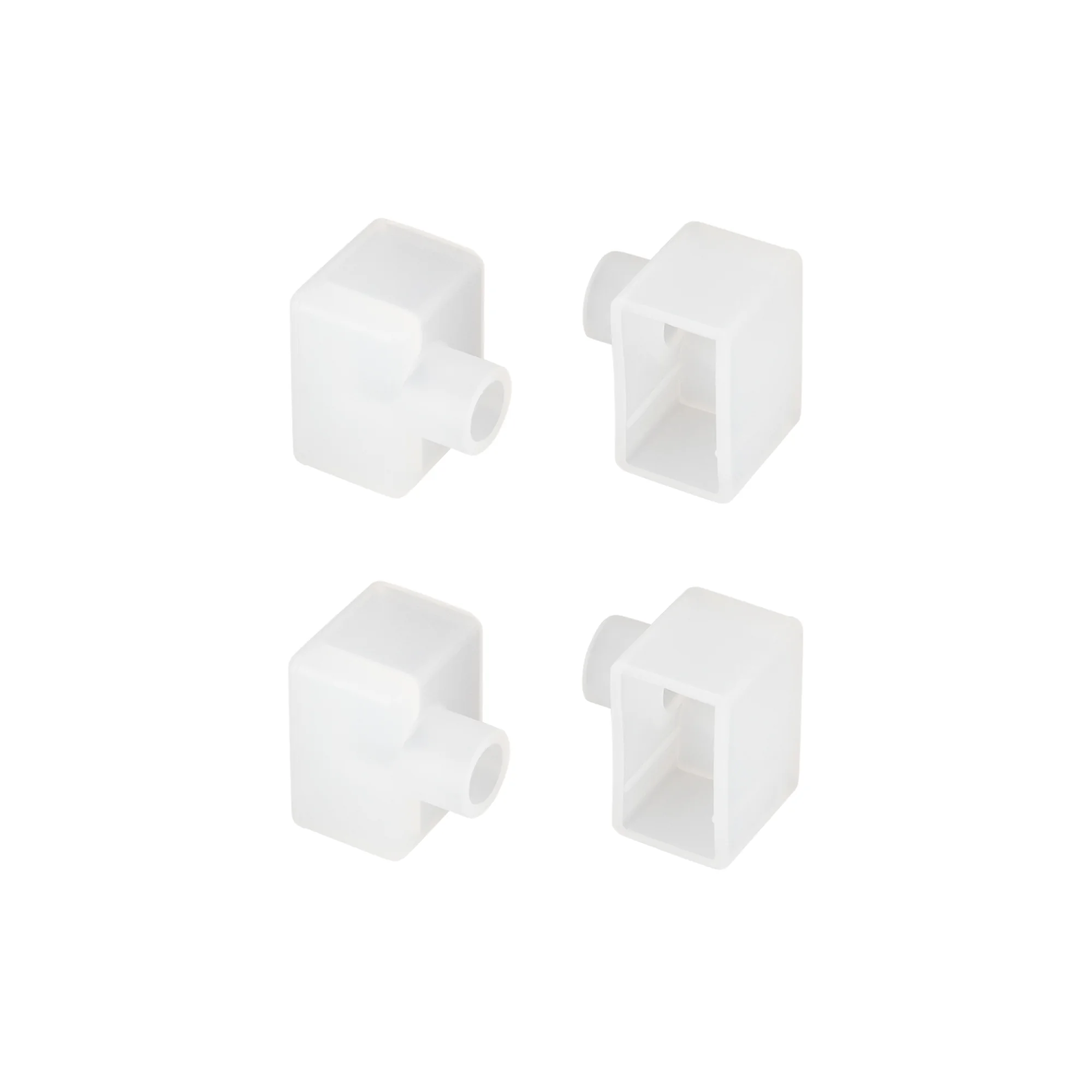 Заглушка WPH-FLEX-1018-SIDE WHITE с отверстием 040856 - Заглушка с отверстием для силиконового профиля WPH-FLEX-1018-SIDE. Материал - силикон. В комплекте 4 заглушки.