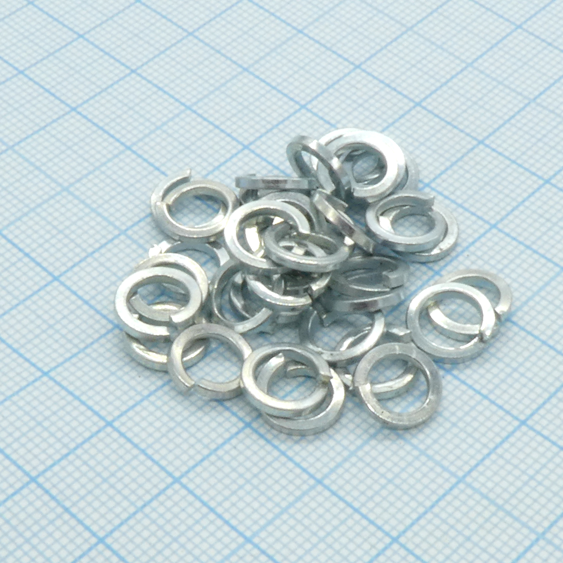 Шайба гровер М6.0 (35шт.) - Шайба гровер М6.0 (35шт.)