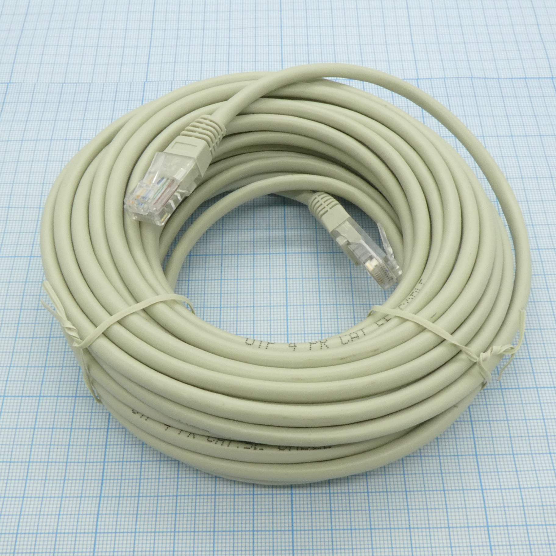 Шнур Патч-корд UTP 4пары.5Е 10м - Шнур Патч-корд UTP 4пары.5Е 10м