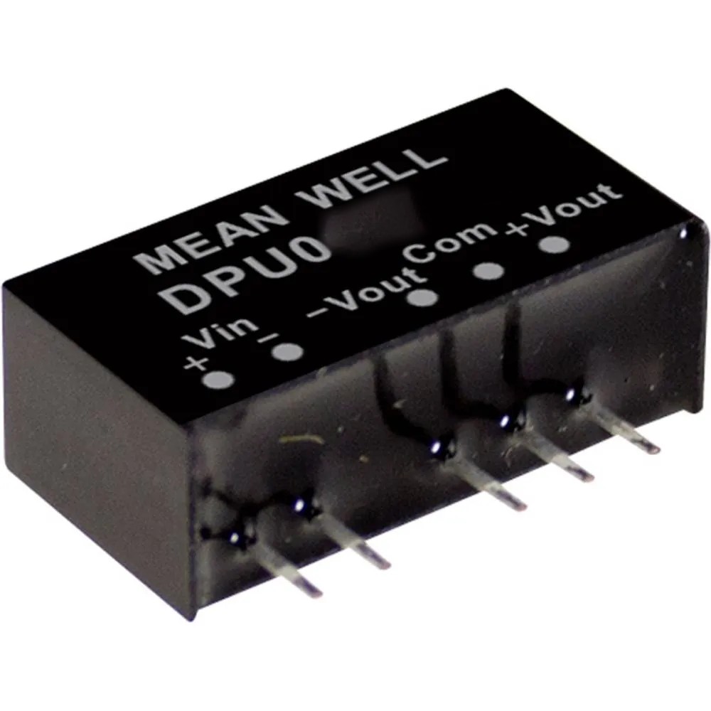 DPU01M-15 - Преобразователь DC/DC, на печатную плату, 1 Вт