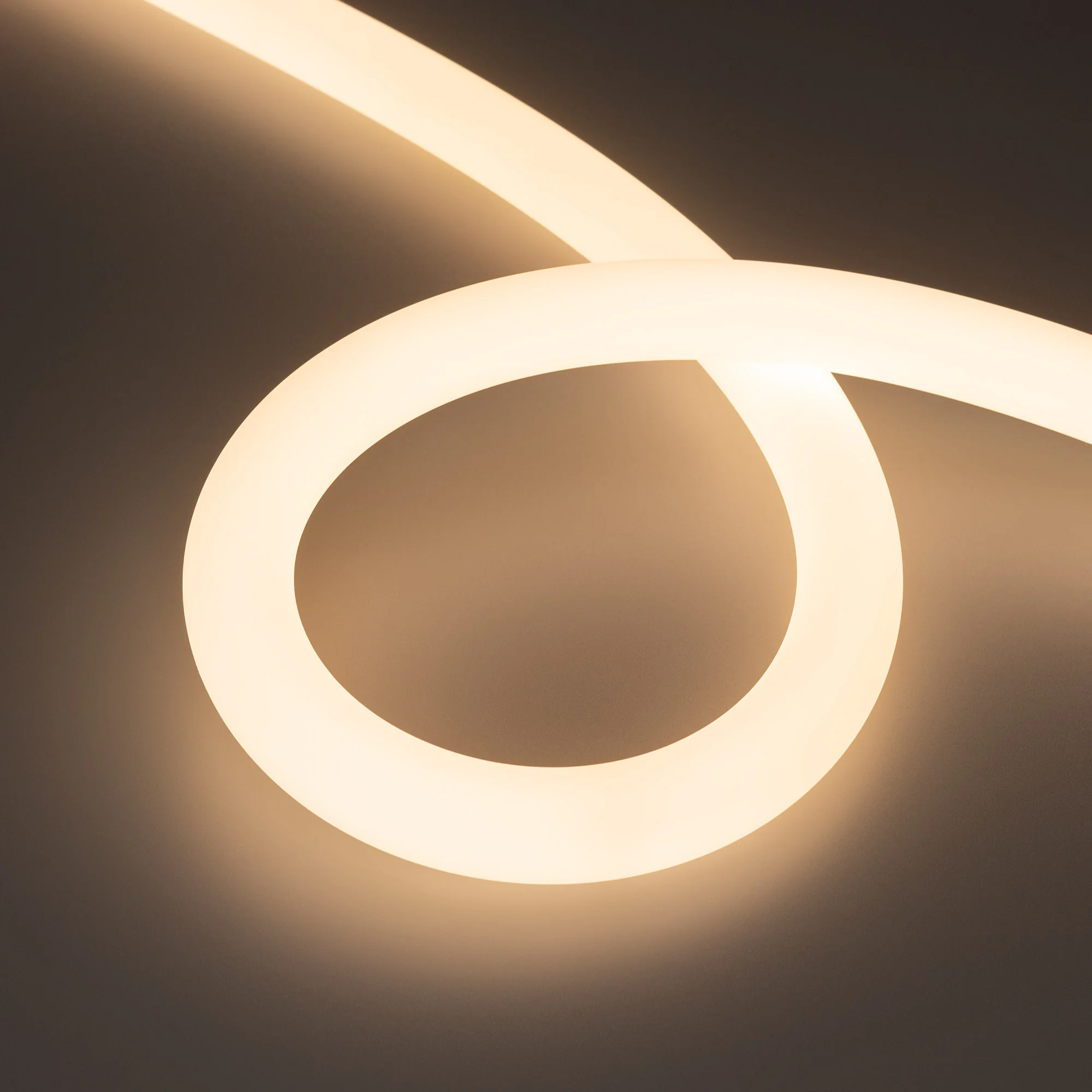 Лента герметичная MOONLIGHT-TOP-A336-D25mm 48V Warm3000 360deg (12.5 W/m, IP65, 2835, 20m, wire x1) 037562 - Гибкая герметичная лента (неон серии MOONLIGHT), сечение 25х25 мм. Светодиоды SMD 2835 336 шт/м. Цвет свечения ТЕПЛЫЙ БЕЛЫЙ (3000 К), индекс цвето