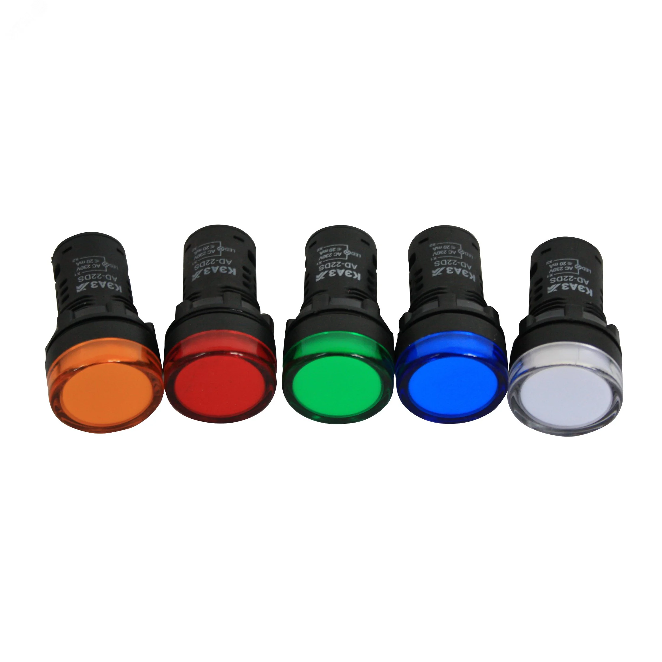 Лампа AD22DS(LED) матрица 22мм 230В желт. 238573