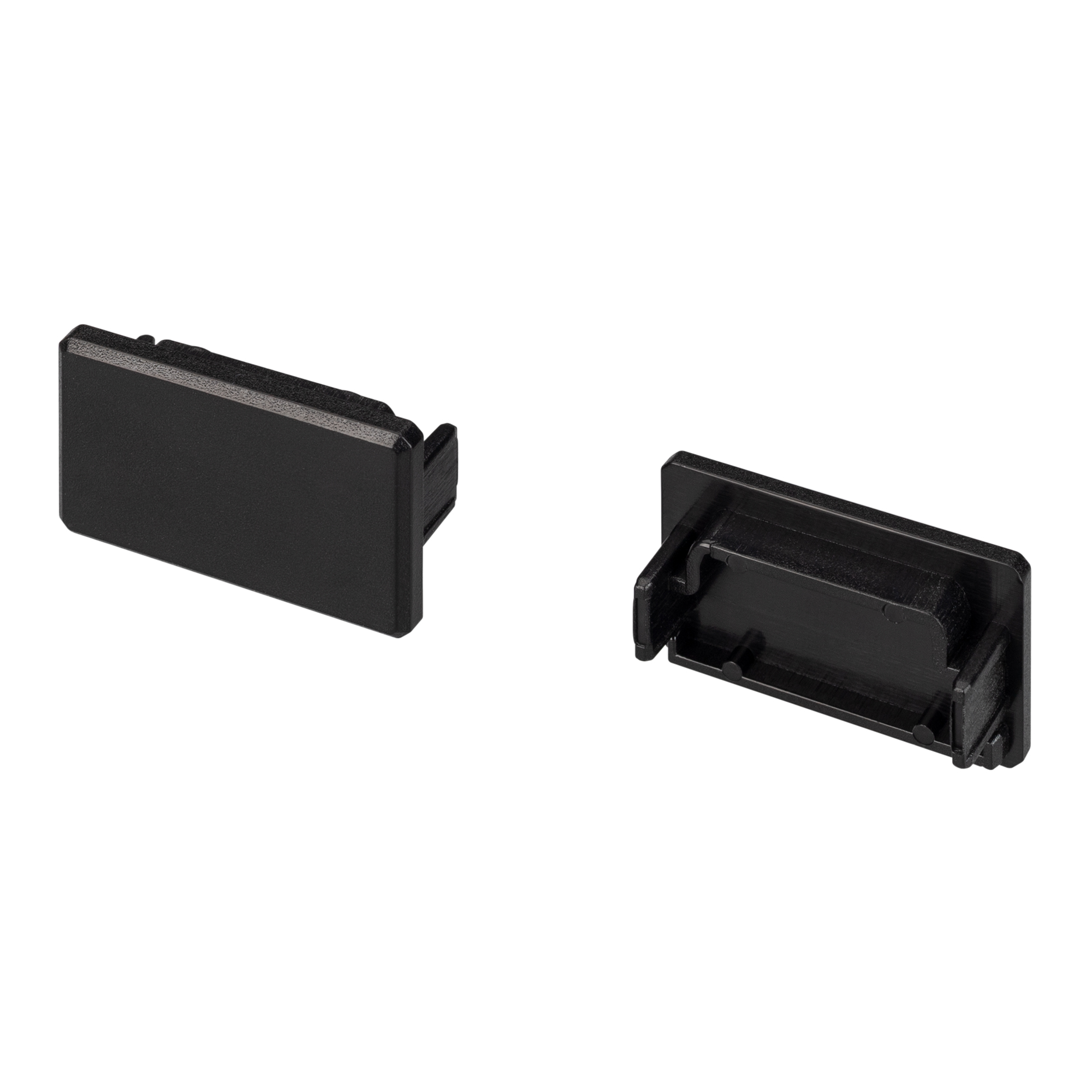 Заглушка PLS-LOCK-H16-SMT черная глухая 033645 - Чёрная заглушка для профиля PLS-LOCK-H16-SMT глухая. Материал пластик. В комплекте 2 шт., цена за комплект.