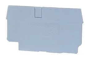 EPCX6 - Крышка боковая, для клемм CX6, CXG6, CP6, CPG6, цвет: серый
