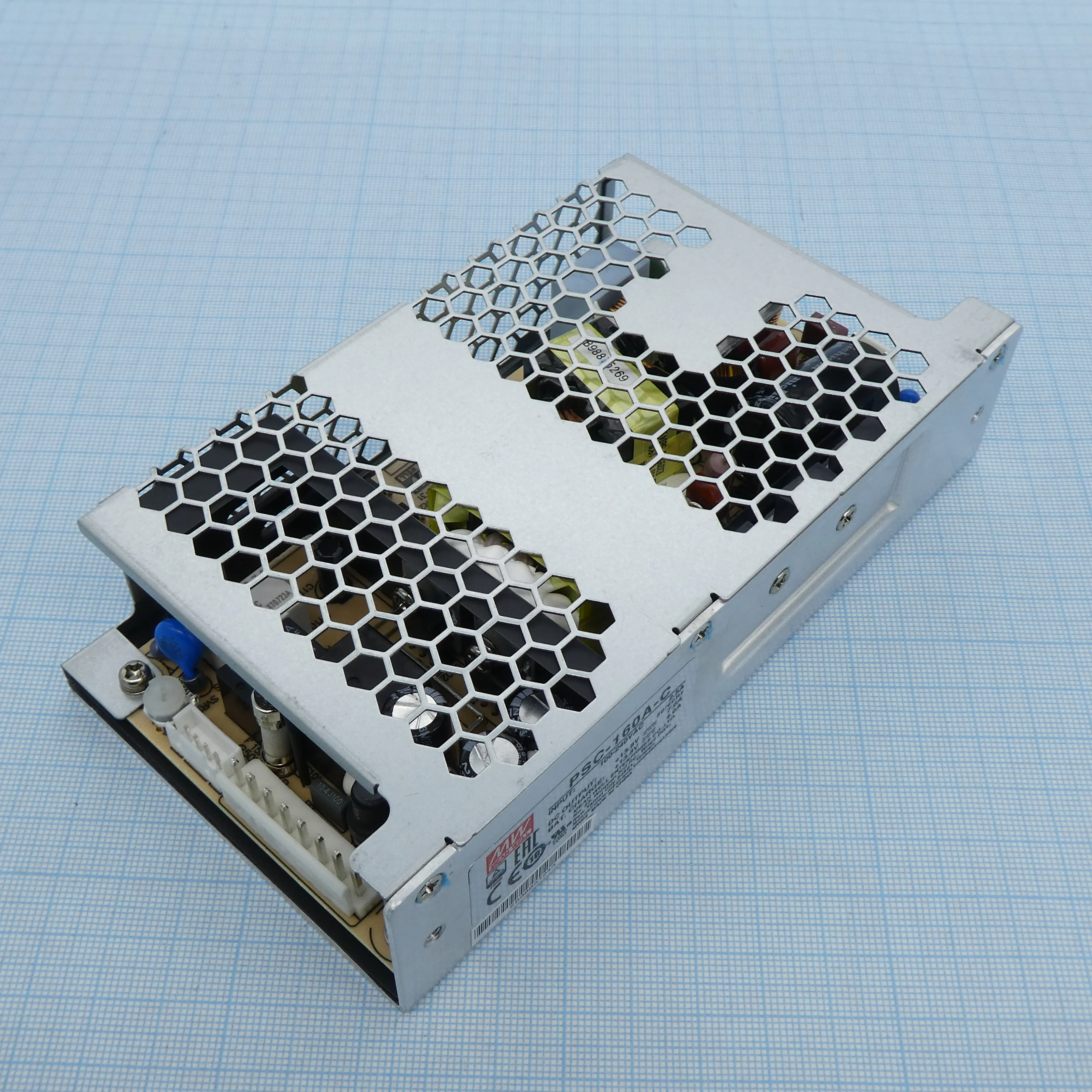 PSC-160A-C - AC-DC, 160W, UPS, IN: 90...264V АС/127...370V DC, OUT1: 13.8V/0…11.6A, OUT for charge 13,8V/4A, 3000V АС, 155.4х85х37mm, -20...+70°С