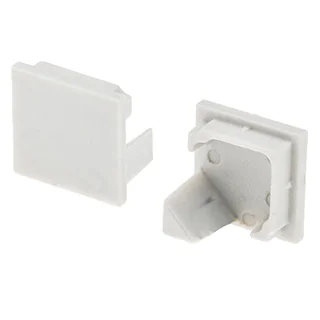 Заглушка ARH-KANT-16S глухая 016566 - PVC серая заглушка, глухая, для профиля KANT-H16 с угловым экраном.