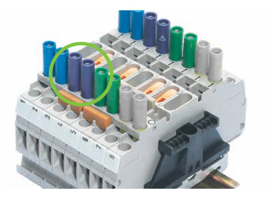 Тестовый штекер SB 4 VIOLET - Тестовый штекер для измерительных клемм WK6 TK, цвет фиолетовый