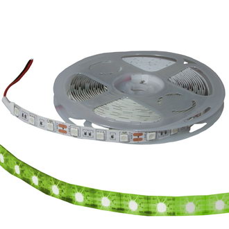 5050 300LED IP33 12V GREEN - Светодиодная лента 5050, 300 LED, IP33, 12 В, цвет зелёный, длина 5 м