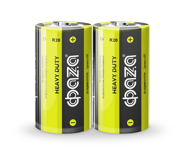 Элемент питания D R20 Heavy Duty Shrink-2