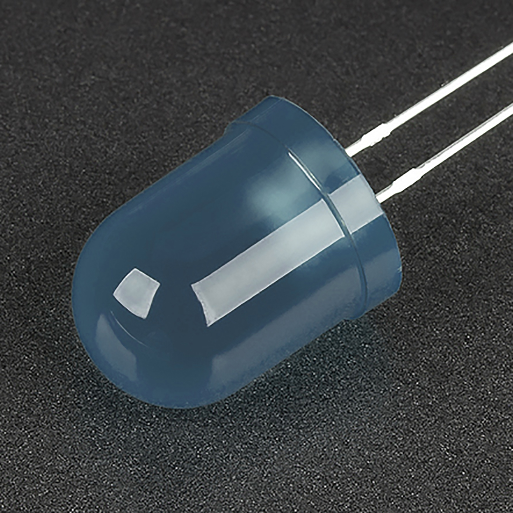 Светодиод ARL-10603UBD-3cd 003170 - Поставка под заказ от 5000 шт. Выводной круглый светодиод, d=10 мм, диффузная синяя линза. Цвет свечения синий (470 нм). Угол излучения 60°. Сила света Iv=1500-2500 мкд, If=20 мА. VF=3-3.8 В. Рекомендуемый постоянный ра