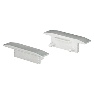 Заглушка SL-SLIM-H7-F25 глухая 024489 - Пара заглушек (без отверстия) для профиля SL-SLIM-H7-F25. В комплекте 2 заглушки. Цена за комплект.