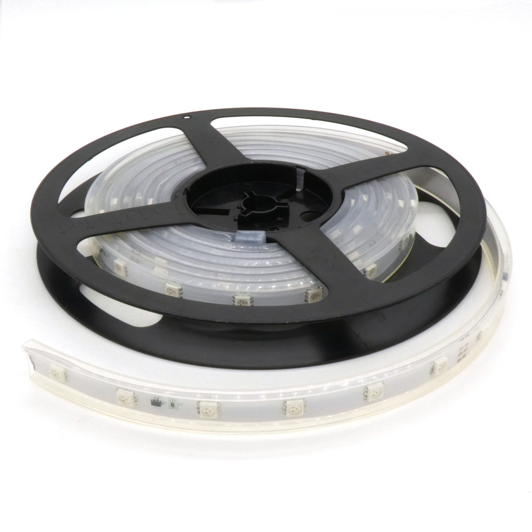 MS-F5550YFVS003-24 - LED-лента  влагозащита IP67 / Желтый / 590nm/ 48Leds и 160Lm  на 1,2метра/ Uп=24 V/ P(1,2м)=10W /140°