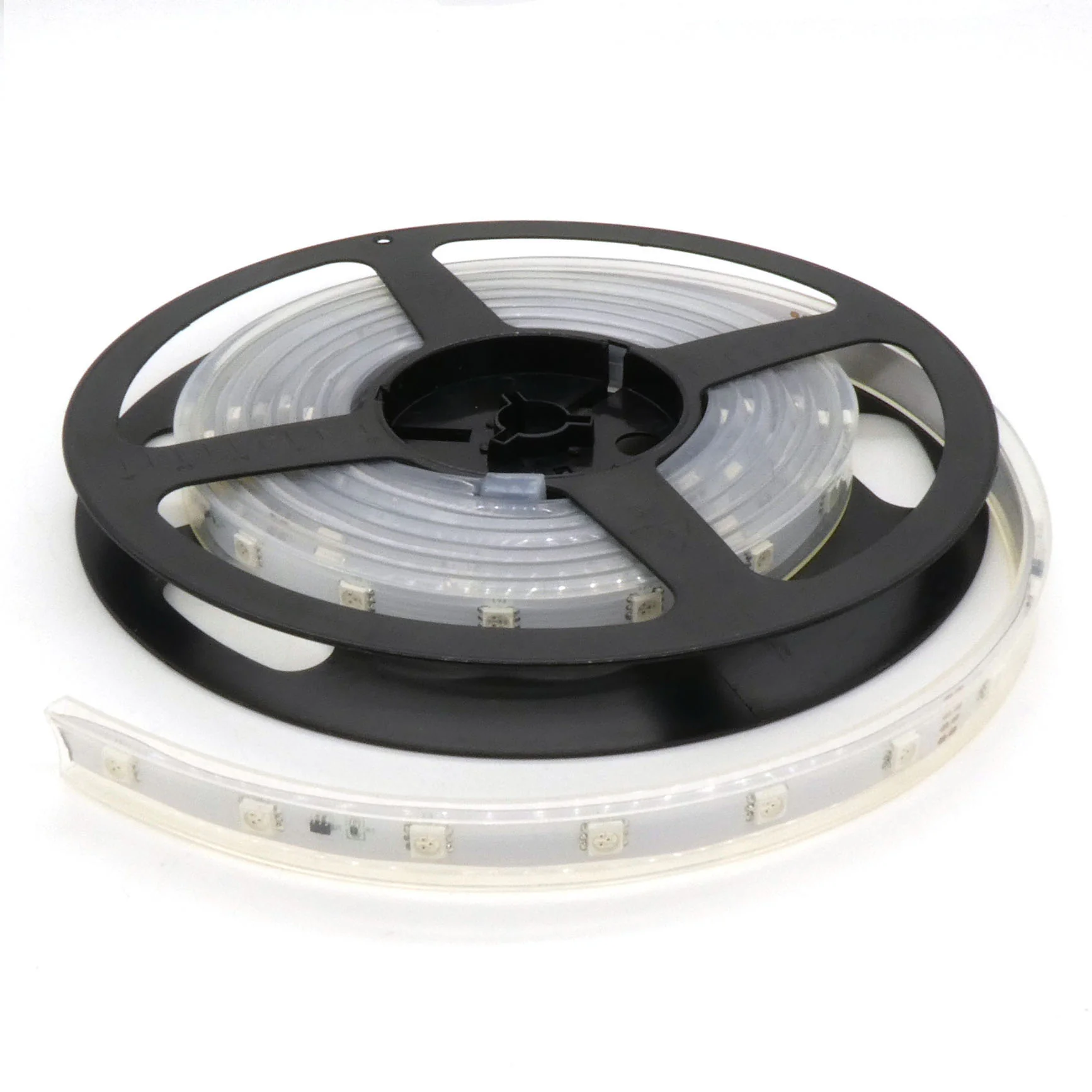 MS-F5550YFVS003-24 - LED-лента  влагозащита IP67 / Желтый / 590nm/ 48Leds и 160Lm  на 1,2метра/ Uп=24 V/ P(1,2м)=10W /140°