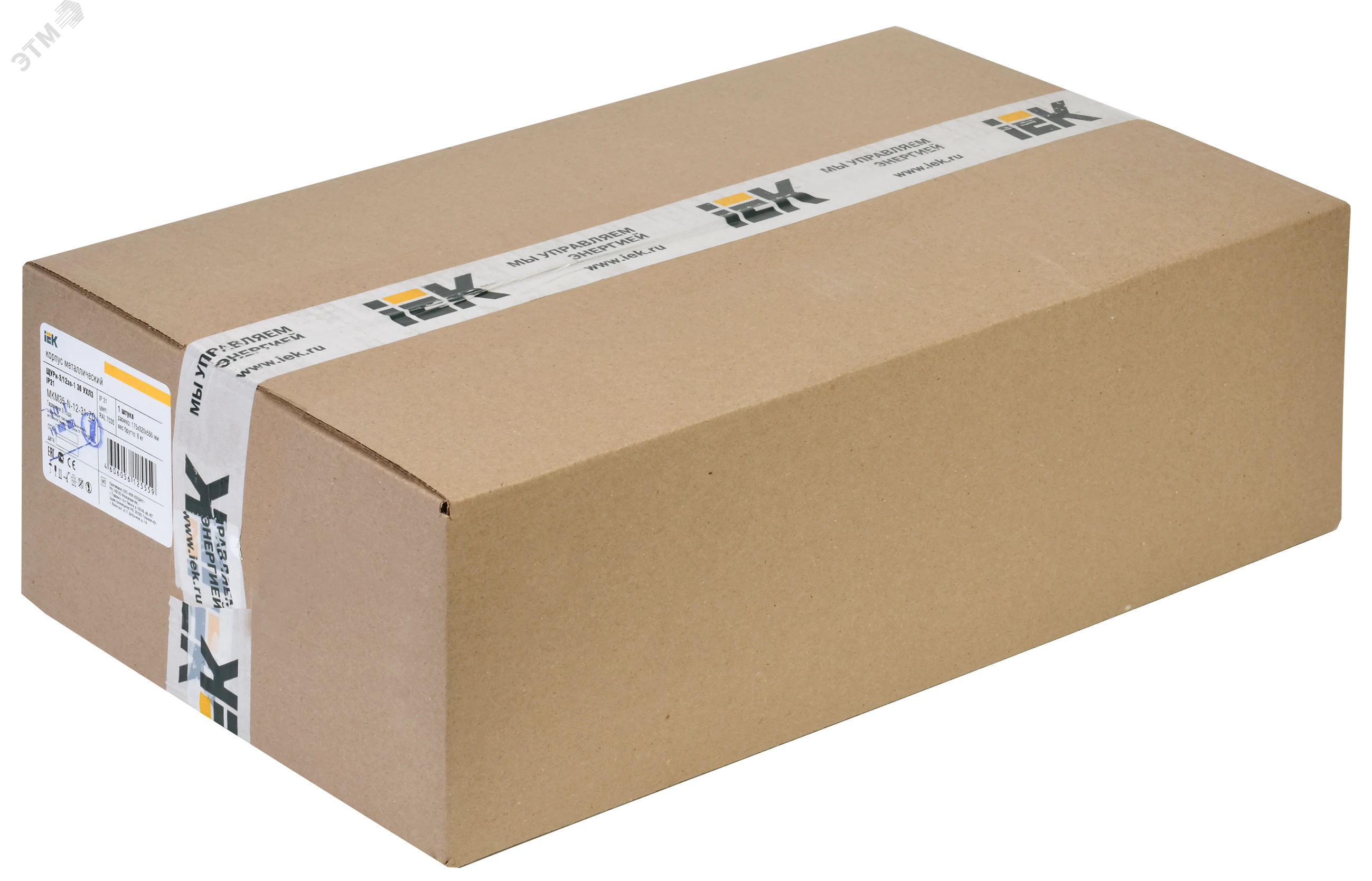 Корпус металлический ЩУРн-3/12 (540х310х165мм) IP31 TITAN MKM35-N-12-31-ZO