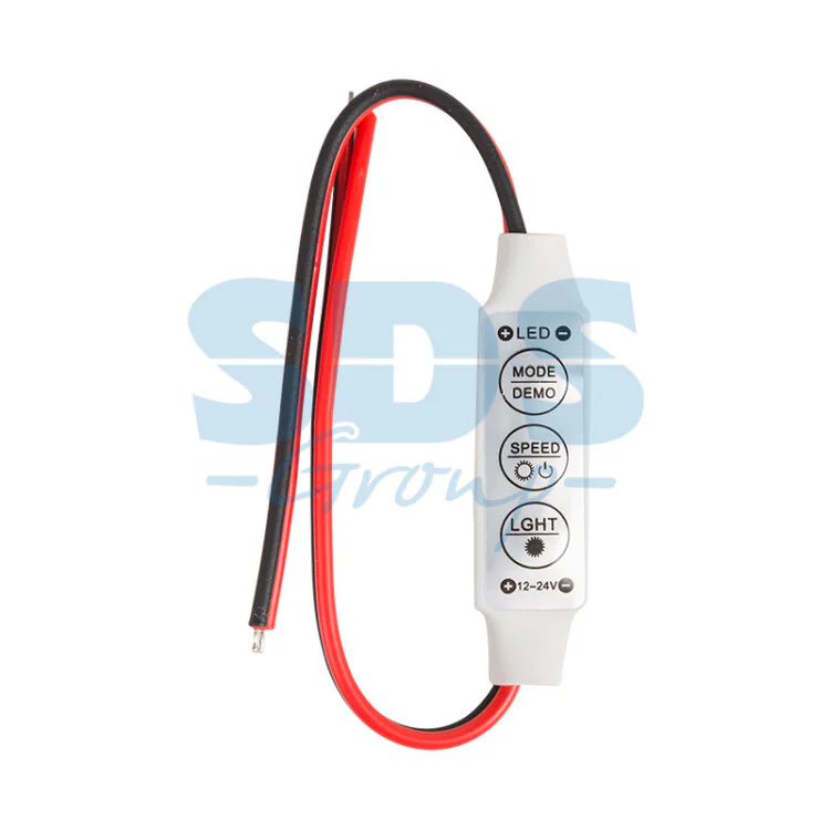 LED мини диммер радио 72/144 W, 3 кнопки,12 V/24 V 143-105-1