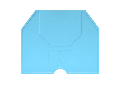 Пластина разд. TWN 10 BLAU - Разделительная пластина, для клемм WKN 10..., цвет: синий