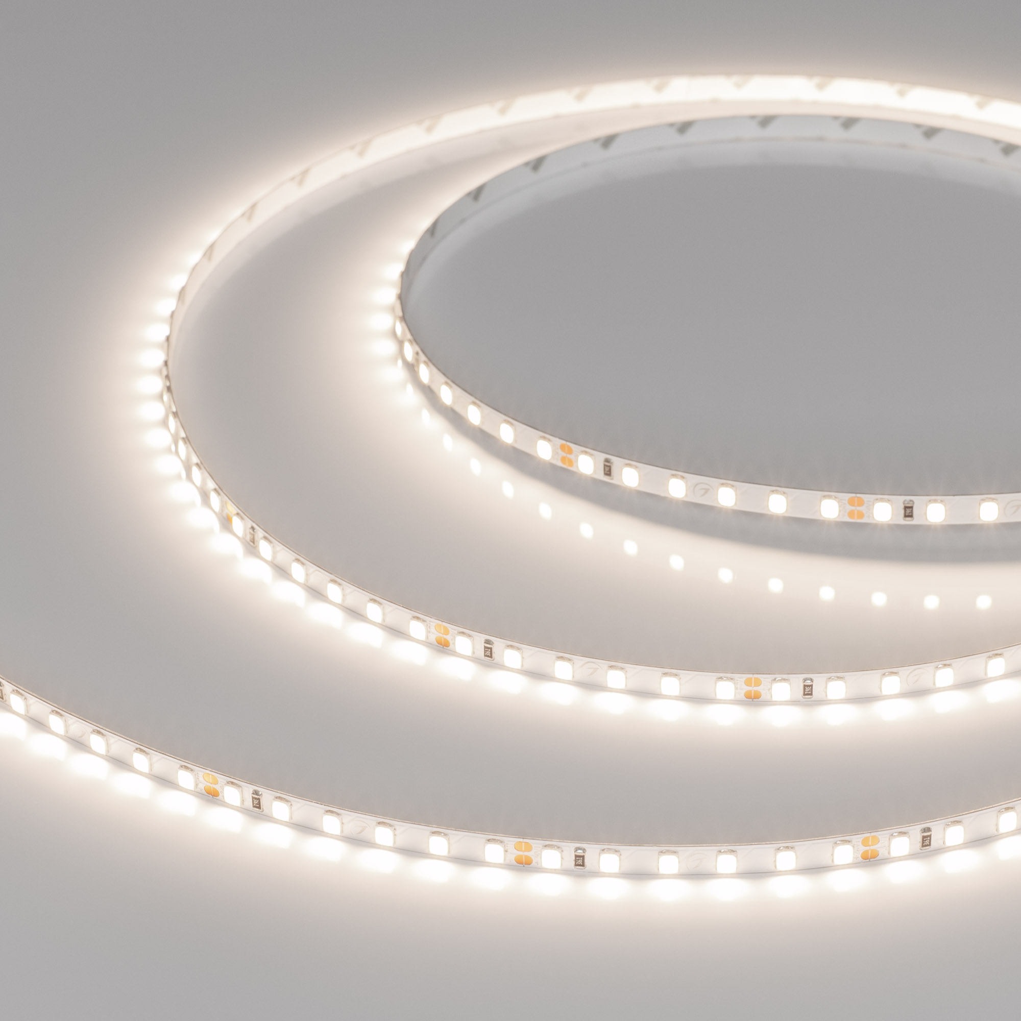 Лента UL-A120-5mm 24V Day4000 (9.6 W/m, IP20, 5m) 044060 - Светодиодная узкая лента UL-A120, открытая. Светодиоды 2835, 120 шт/м (600 шт на 5 м), белая плата, ширина 5 мм, скотч 3M. Цвет ДНЕВНОЙ 4000 K, цветопередача CRI>90, угол 120°. Питание 24V, мощнос