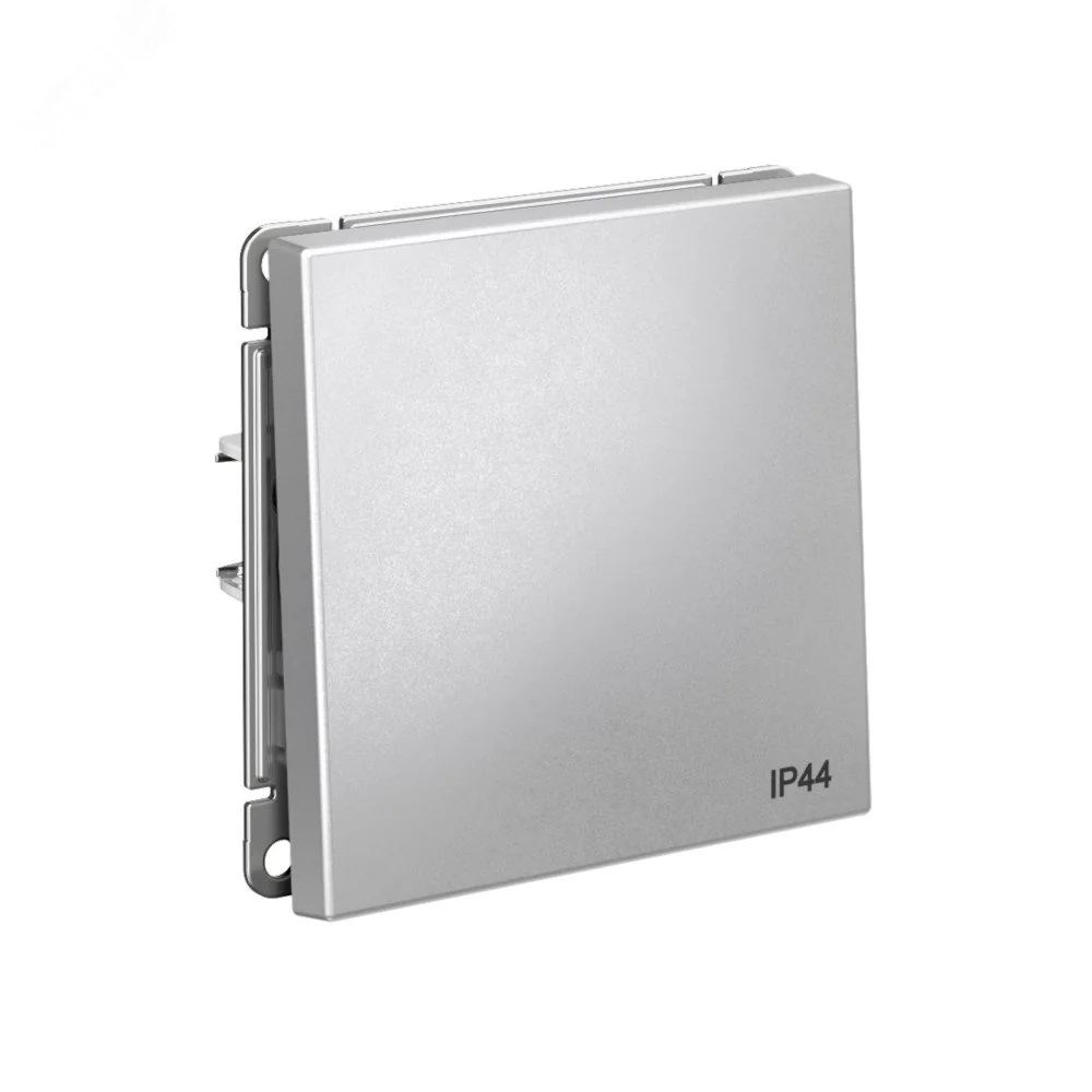 Переключатель 1-кл. ArtGallery IP44 10AX механизм алюм. SE GAL440361