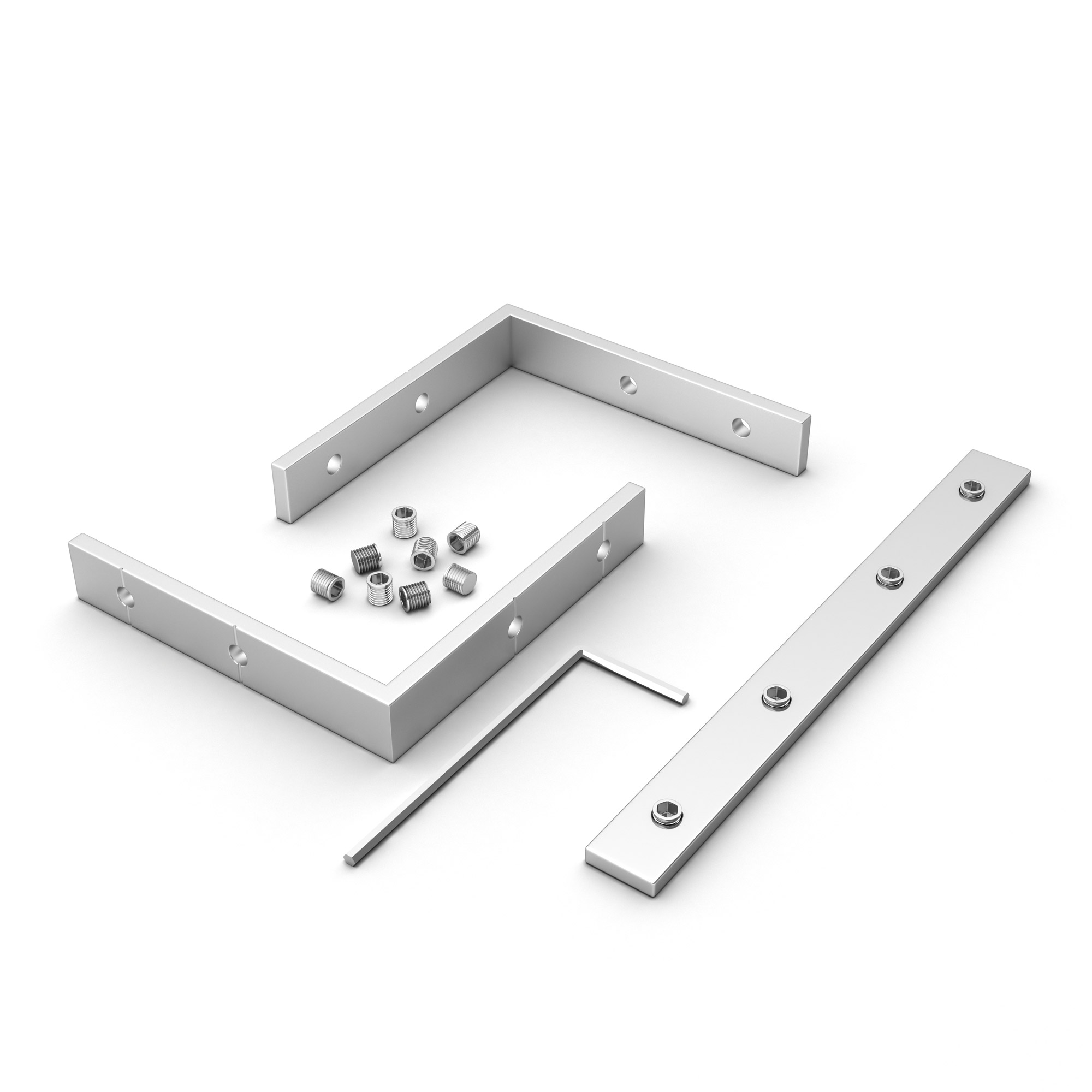 Соединитель профиля SL-LINIA45-FANTOM-T Set 030153 - Коннектор (угол к плоскости) для соединения 3-х отрезков профиля SL-LINIA45-FANTOM под углом 90°. Устанавливается в паз. Цена за 1 комплект.