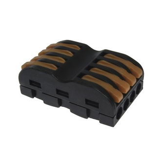 PCT-224 - Клеммник быстрозажимной 8-и контактный 4-х проводный сечение 0.08-2.5 кв.мм