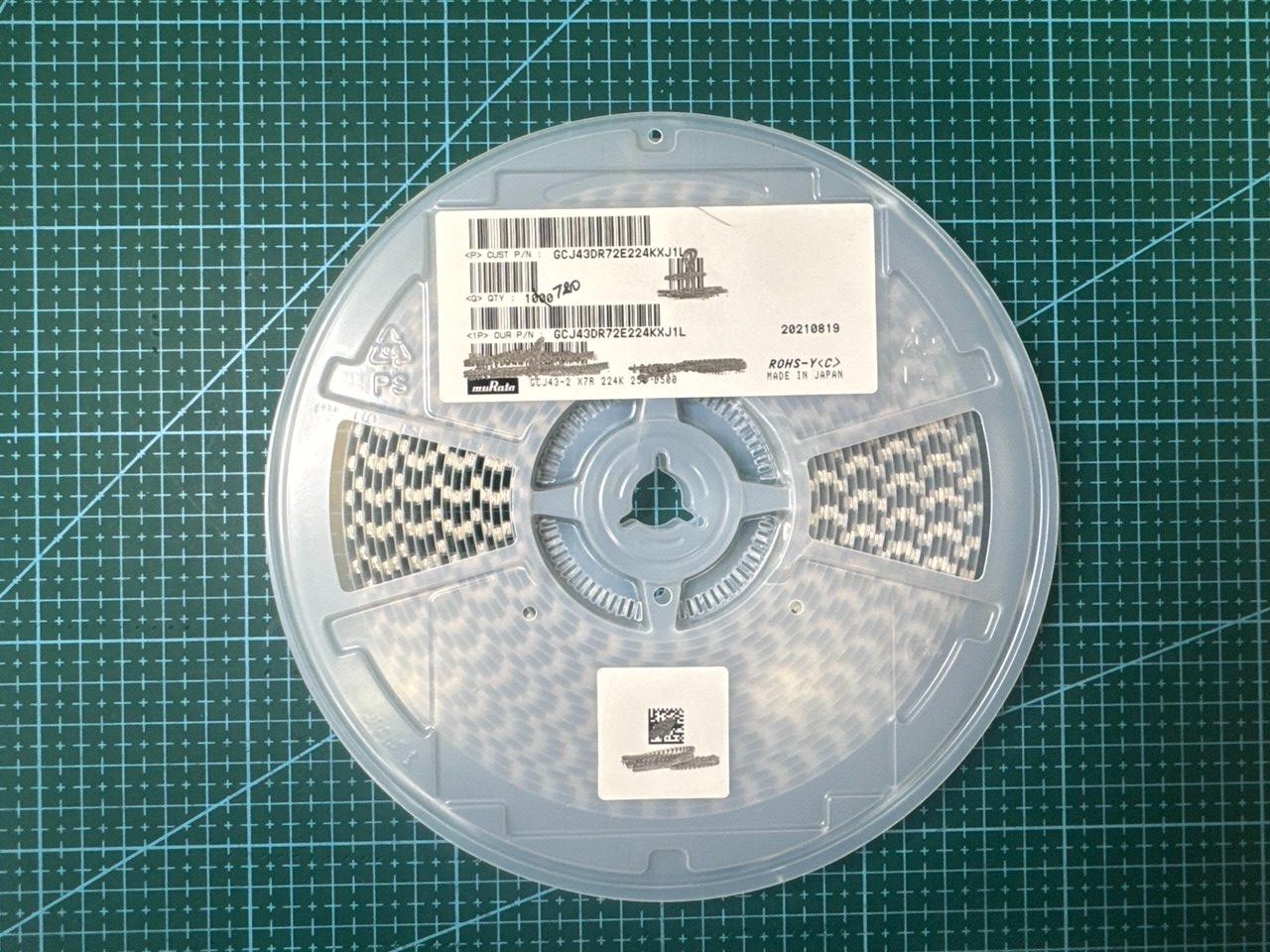 Керамические конденсаторы GCJ43DR72E224KXJ1L