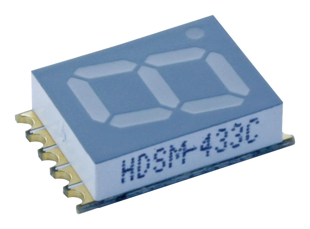 HDSM-281C - S4 Индикатор светодиодный SMT PCB,0.28S,AlInGaP красный, общий анод