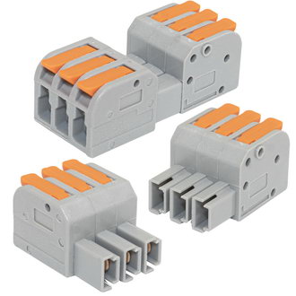 СМК 223G-3 - Зажим-клемма серии СМК 223G, 3 клеммы