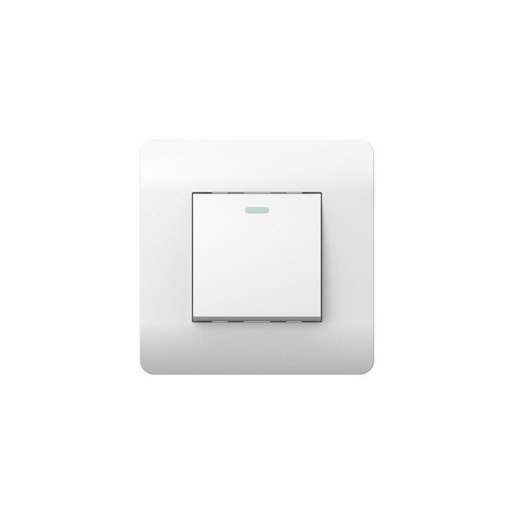 Переключатель перекрестный 1-кл. NEW3-E 10А с подсветкой бел. 431523