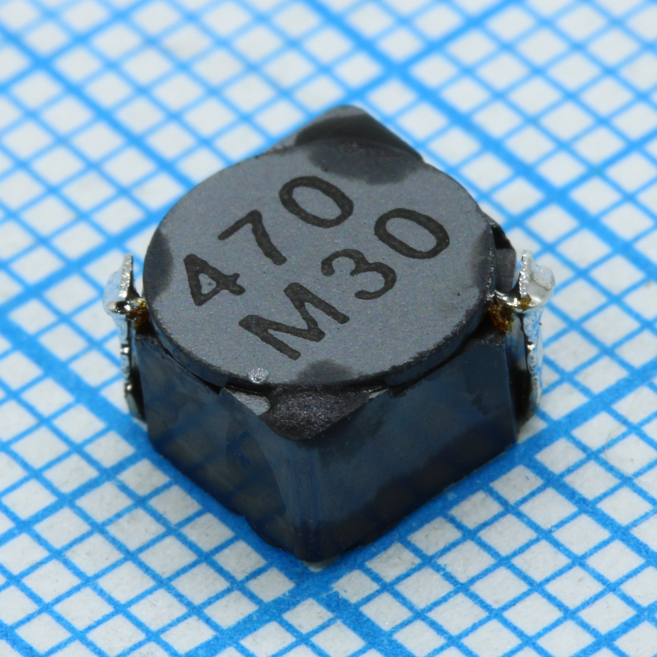 CDRH6D38NP-470NC - Силовая SMD индуктивность 47мкГн ±30% 0.95A 0.015Ом c магнитным экраном