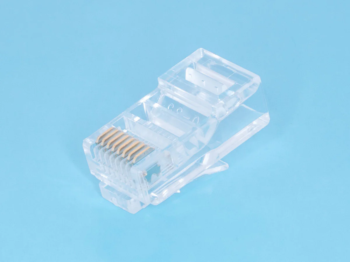 TPR-8P8C - Вилка RJ-45 для круглого многожильного кабеля