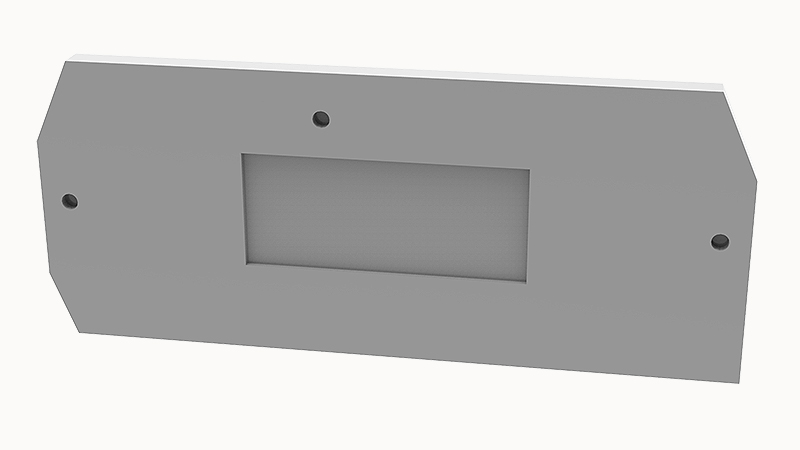 Торцевая крышка D-WS1.5-TW-01P-11 - Торцевая крышка, для клемм WS1.5-TW..., цвет: серый