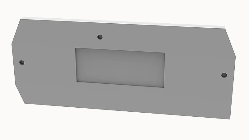 Торцевая крышка D-WS1.5-TW-01P-11 - Торцевая крышка, для клемм WS1.5-TW..., цвет: серый