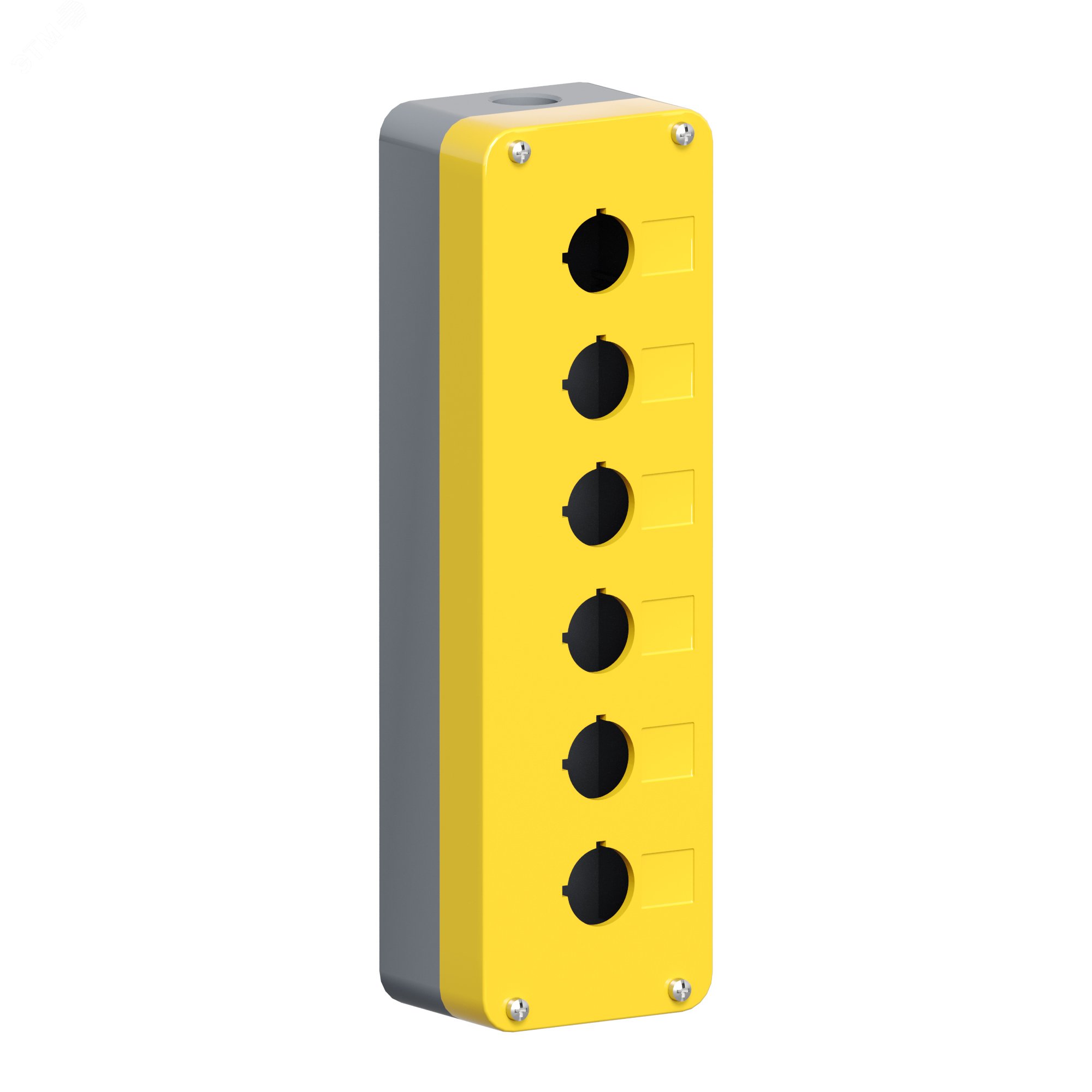 Корпус под кнопочный пост, 6 мест MC06