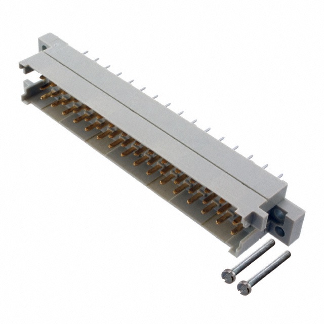 09060482905 - Разъем: DIN 41612; гнездо; "папа"; PIN: 48; прямой; 6А; THT; d+b+z