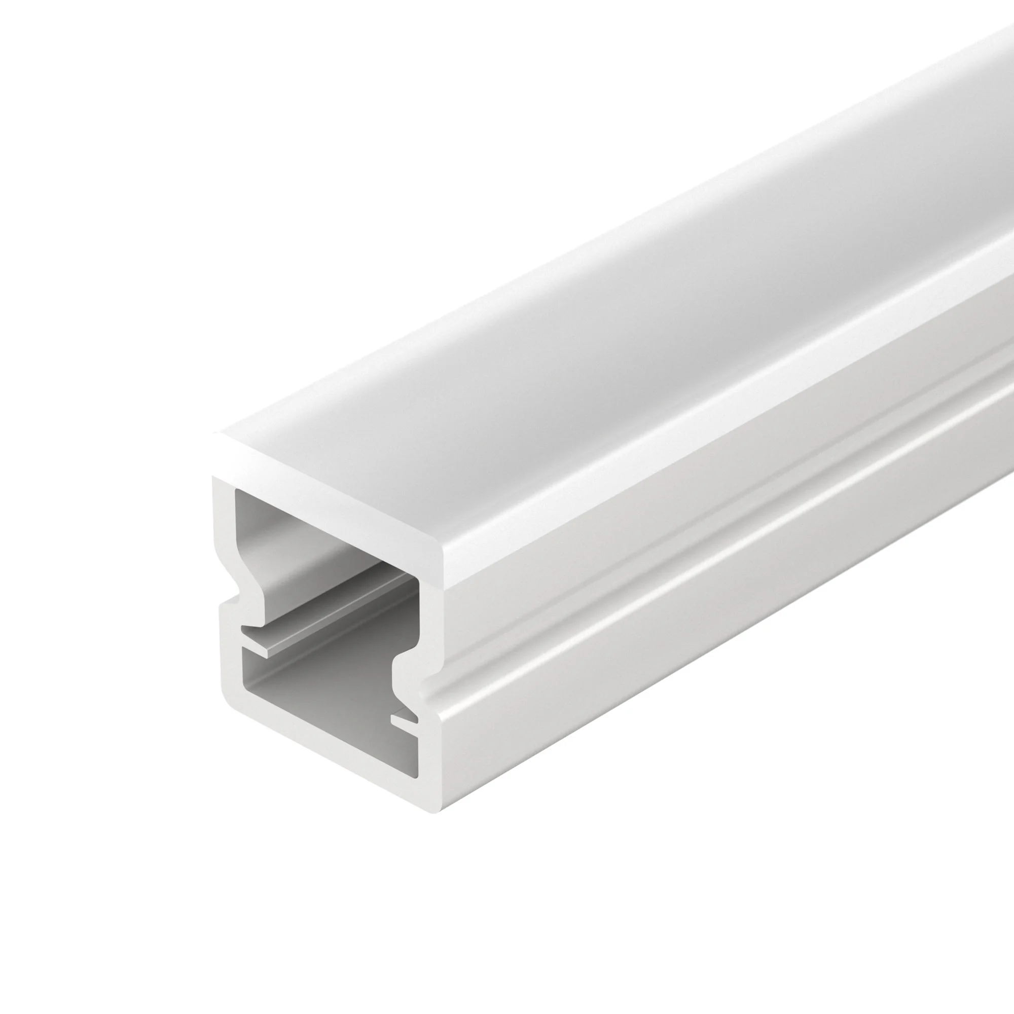 Профиль WPH-LINE-1212-2000 OPAL 023302(1) - Цельнолитой пластиковый профиль со встроенным матовым экраном. Материал - PC. Для лент и линеек шириной до 6 мм. Размер 2000*11.4*12.2мм. Класс пылевлагозащиты – IP65 (при соблюдении технологии герметизации). Це