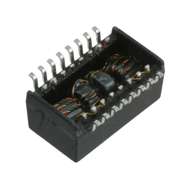 HX1260NLT - Телекоммуникационный трансформатор, 1:1 0.65Ohm Prim. DCR 0.65Ohm Sec. DCR 16Term. Gull Wing SMD