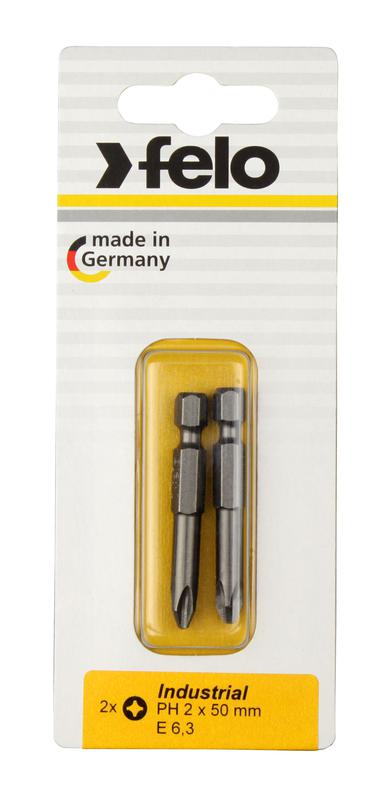 Бита крестовая Industrial PH 2х50 (блист.2шт) 03202536