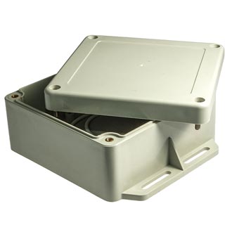 Z386MF (120X120X60) - Корпус для РЭА герметичный пластиковый с фланцем ZTM-ELECTRO Z386MF, G4763:G4834120x120x60 мм, пластиковый
