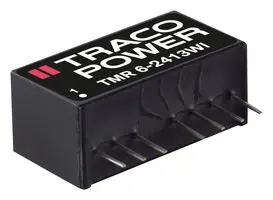 TMR 6-2422WI - Преобразователь DC/DC на печатную плату вход 24В двуполярный выход ±15В 0.2A/-0.2A 6Вт 7-Pin SIP модульный
