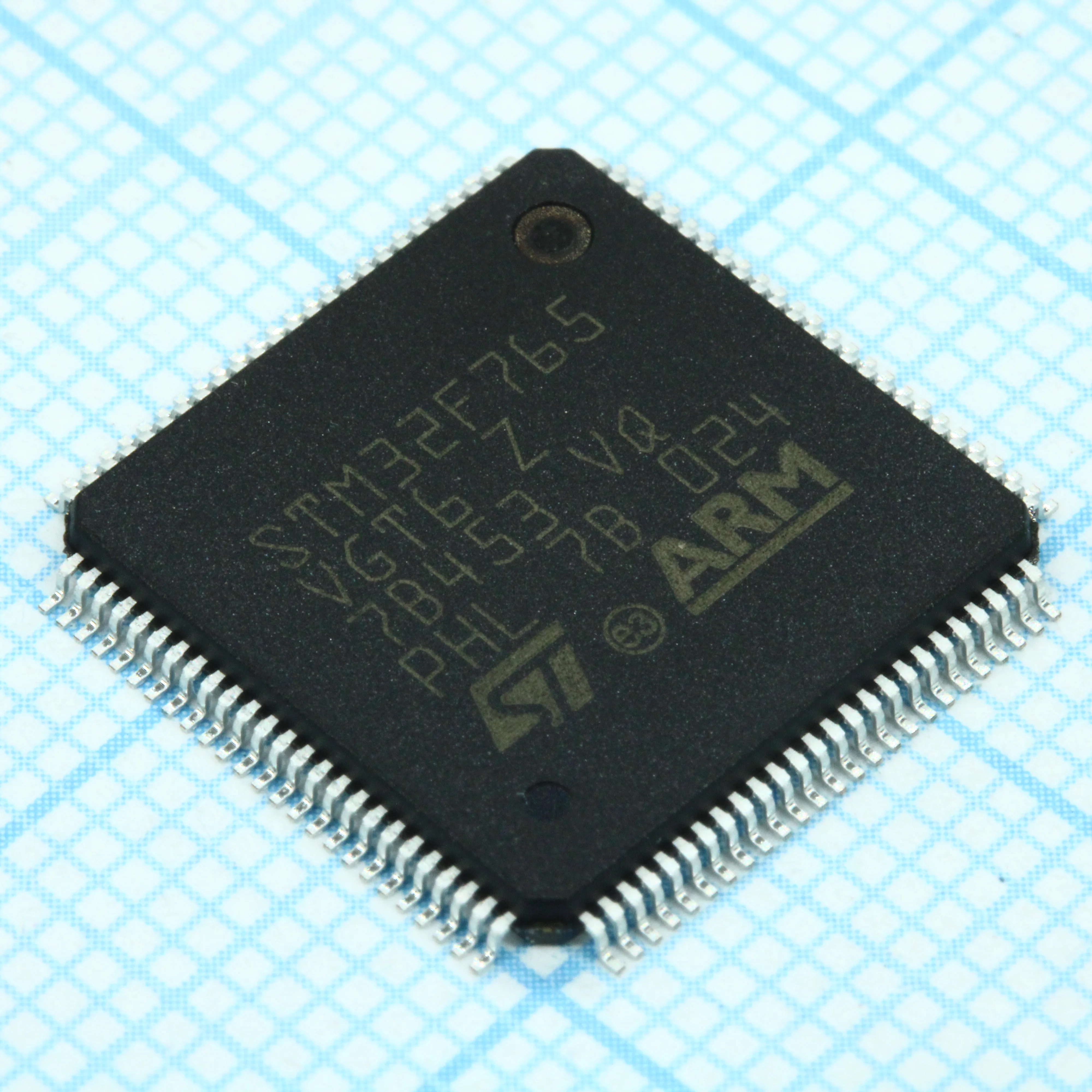 STM32F765VGT6 - Микроконтроллер STM 32-бит ядро ARM Cortex M7 RISC 1МБ Флэш-память 3.3В 100-Pin LQFP лоток