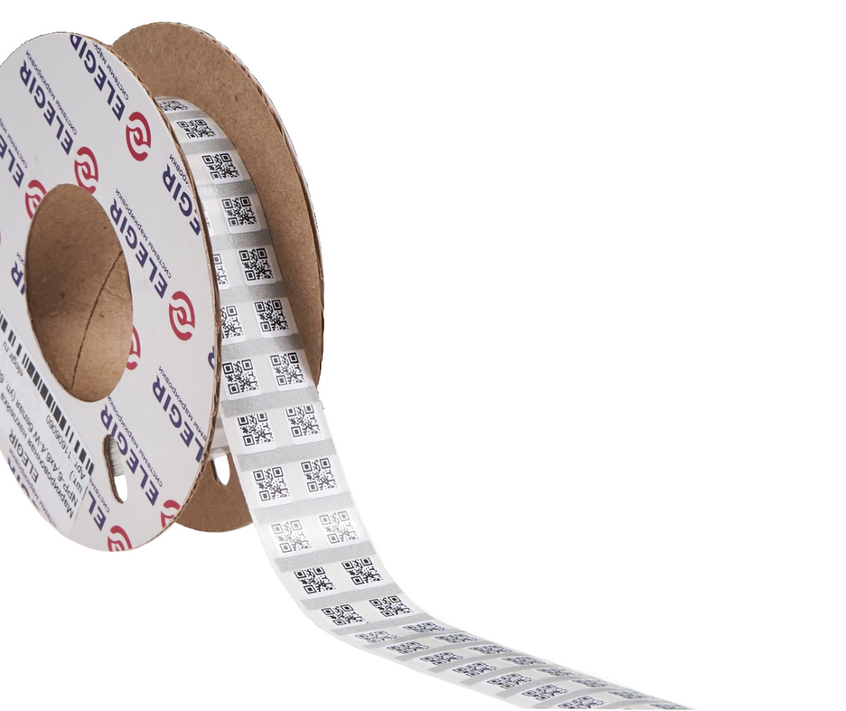 Маркировка прямоугольная NPP-6,4х6,4 W - Маркировочная наклейка, для позиционного обозначения электрооборудования в шкафу и маркировки провода, размер 6,4х6,4 мм, цвет белый, в упаковке 6000 наклеек