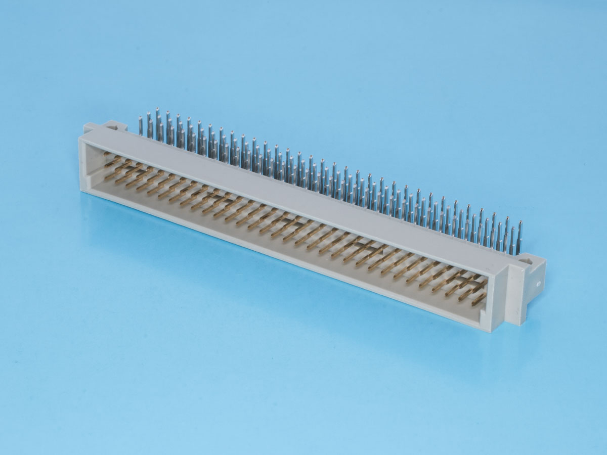 612C-96M - Разъем DIN 41612 96 контактов, вилка, прямой угол