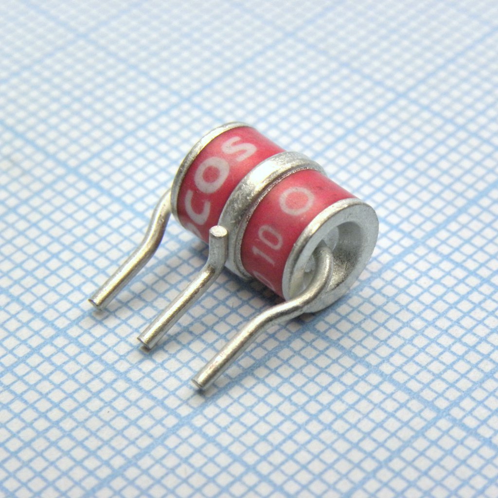 B88069X2710B502 - 8x10mm 260V ±20% 10kA/10A 3-х элек. T83A260X