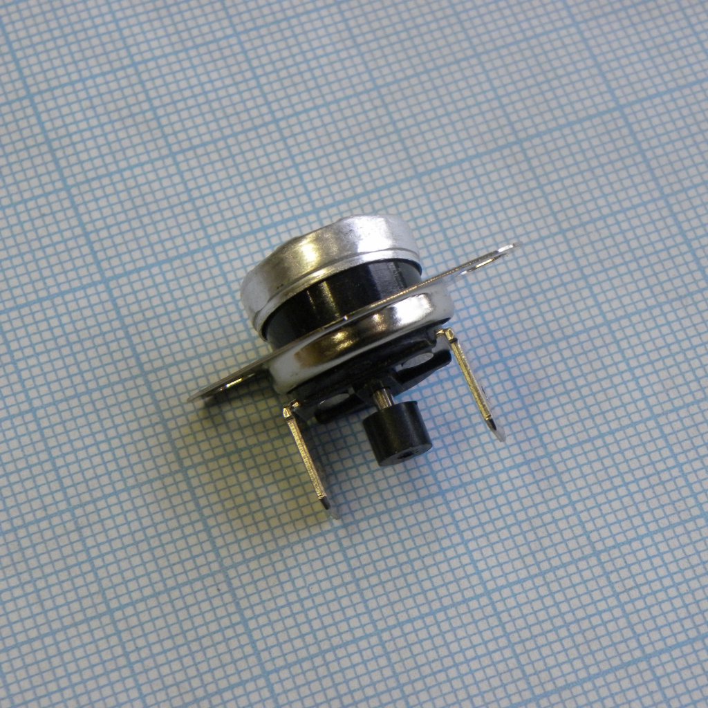 KSD301T 65С 250В 16А - термостат, LBHL нормально замкнутые с кнопкой (ручной сброс)