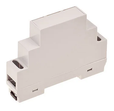 Z105J ABS - Корпус пластиковый ABS на DIN рейку, светло-серый