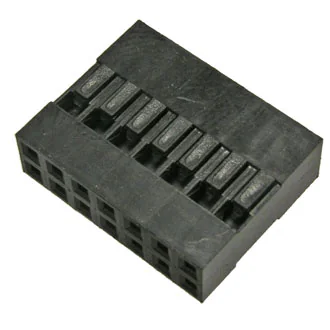 BLD 2X07 (BLD-14) + TERMINAL - Разъем 2х7 гнездо на кабель, шаг 2.54мм