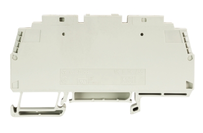 Клемма трансф. WK 6 TK/35 - Трансформаторная клемма, тип фиксации провода: винтовой, номинальное сечение: 6 мм кв., 32A, 400V, ширина: 8 мм, цвет: серый, тип монтажа: DIN 35